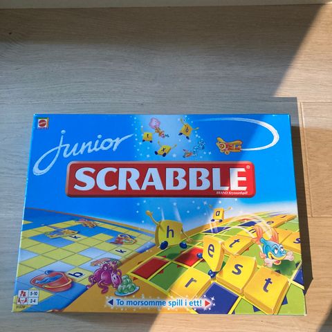 Scrabble jr spill