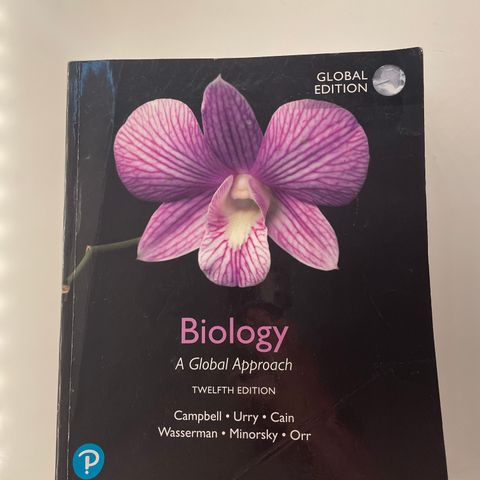 Selger Biology: a global approach 12th edition