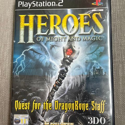 Heroes of Might and Magic Quest for the Dragon Bone Staff (PS2)