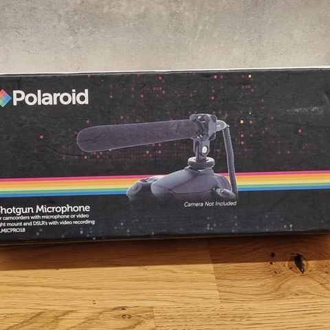 Polaroid Pro Video Ultra Thin & Light Condenser Shotgun Microphone