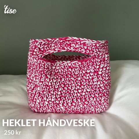 Heklet håndveske