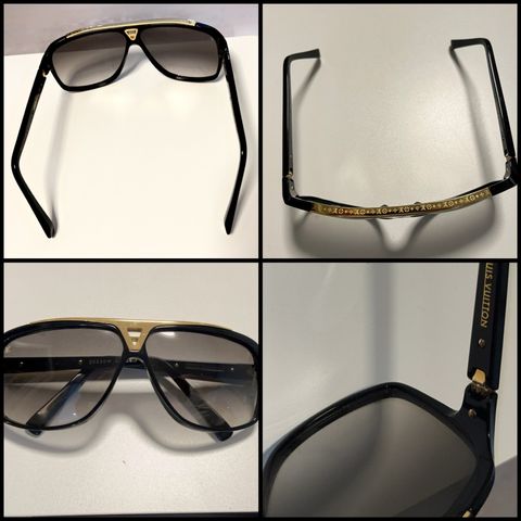 Louis Vuitton Black  Evidence Millionaire Square . Solbriller, briller . glasses