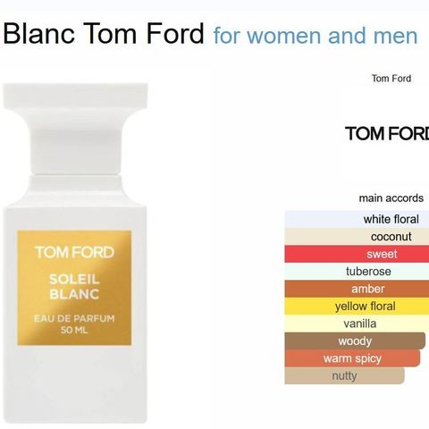 Tom Ford Soleil Blanc Eau de Parfum Spray - Refillable - Ny 🌸