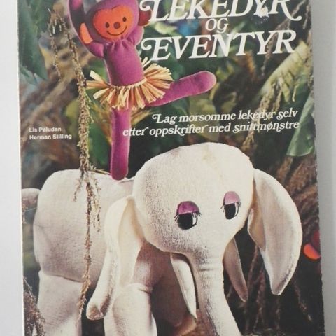 Lekedyr og eventyr, vintage håndarbeidsbøker, sybøker