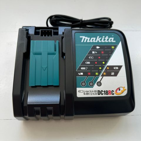 Makita DC18RC hurtiglader