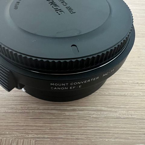 Objektivadapter Canon EF til Sony E-mount