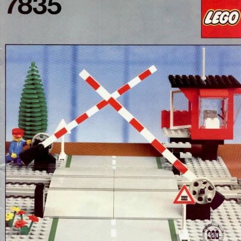 Lego 7835 inkl eske og instruksjoner