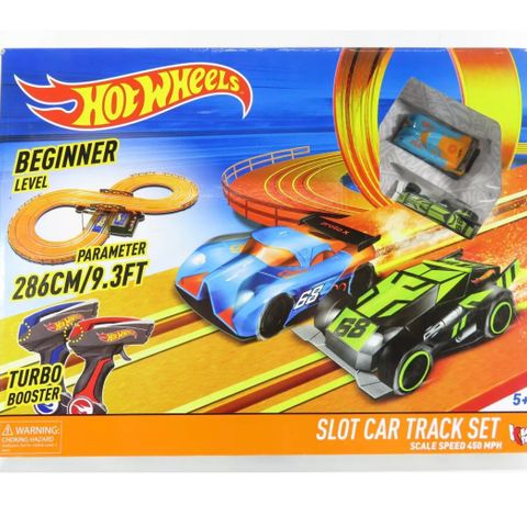 Hotwheels - Slot Car Track Set (Nytt)
