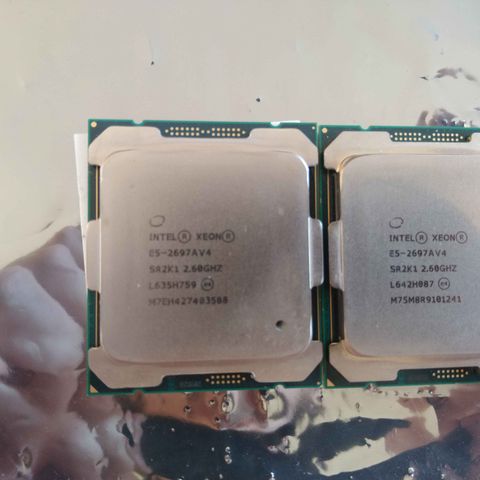 Intel Xeon E5 2697A v4 16c/32t