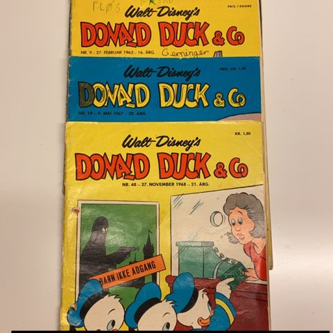 219 Donald Duck blader