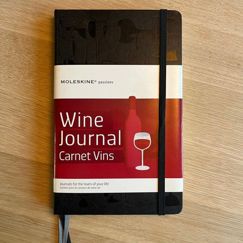 Moleskine Wine Journal - notatbok for vin