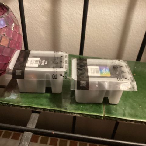 Sort og Fargepatroner (XL) til Canon printer