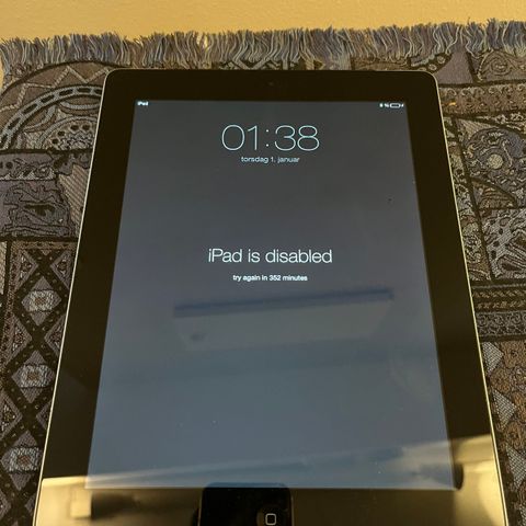 iPad A1459 - låst