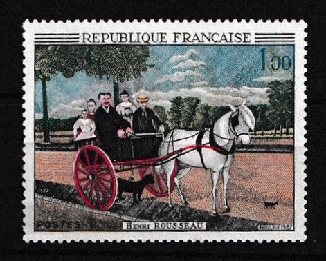 Frankrike 1967 - Henri ROUSSEAU - postfriskt (F21)