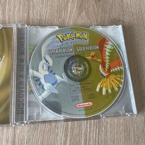 Pokémon Gold og Silver Bonus Disk - Limited Edition CD