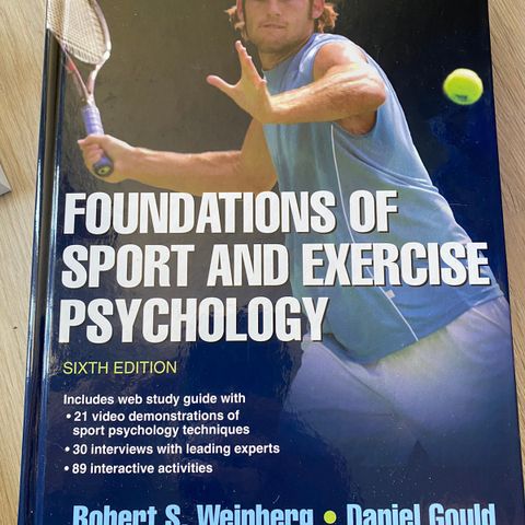 Foundations of sport and excercise psychology