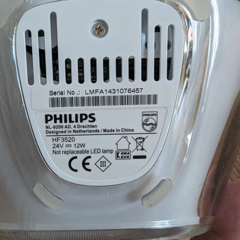 Philips wake up Light HF3520
