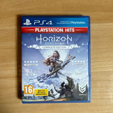 PS4 Horizon Zero Dawn (complete edition)