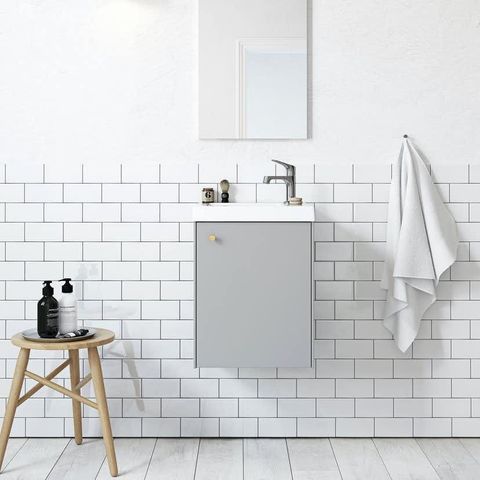 Ceramica Lavabo håndvask & Ballingsløv underskap.