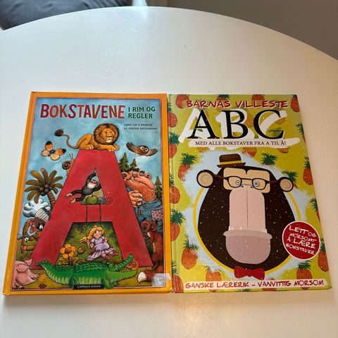 Barnebøker om bokstavene