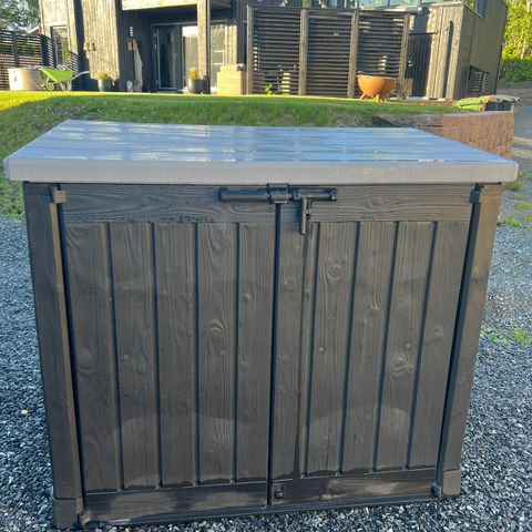 Keter oppbevaringsbod store-it-out MAX 146x125x82 1200L