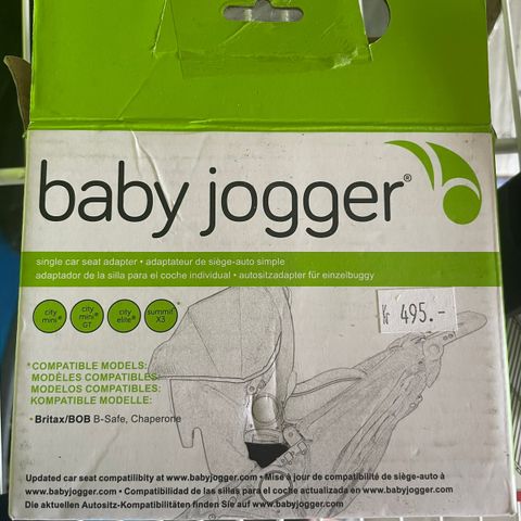 Britax adapter til BabyJogger vogn