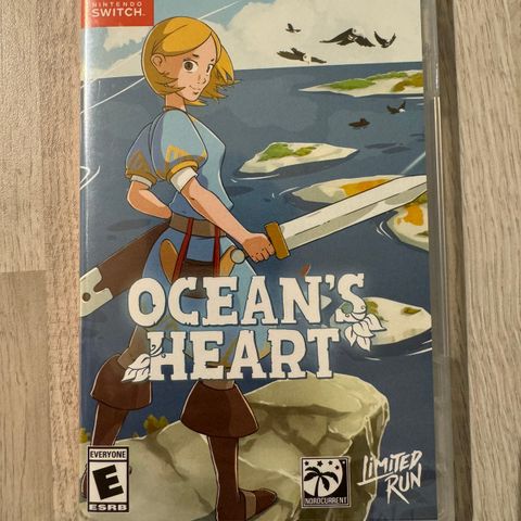 Nytt og uåpnet Ocean's Heart LR#180 Nintendo switch