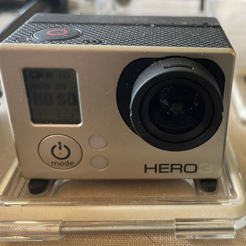 HERO 3 kamera med mye utstyr