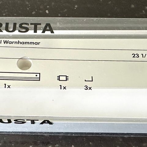 UTRUSTA LED lys 💡60 cm 💡 fra IKEA