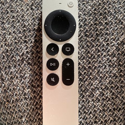 Apple TV fjernkontroll Siri Remote gen 3 for 4K og HD