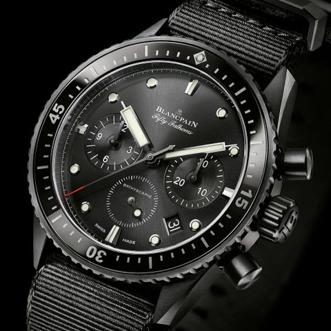 KOMMER FOR SALG: Blancpain Fifty Fathoms Bathyscaphe Chronograph fra 2023