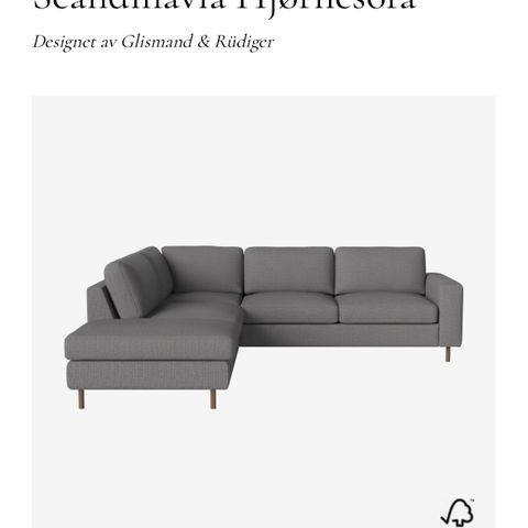 Sofa fra Bolia selges