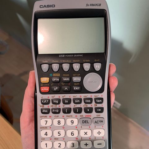Kalkulator fx-9860gii