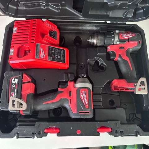 Milwaukee M18 verktøy sett