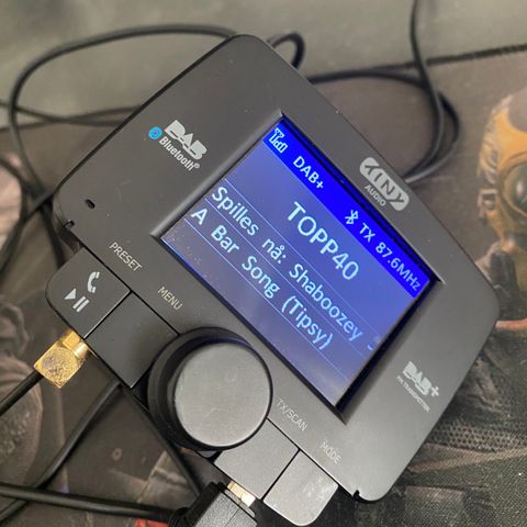 Brukt DAB+ Tiny Audio C3 til salgs