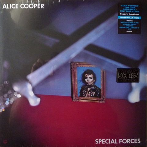 Alice Cooper - "Special Forces" Ltd. "Rocktober 2016" blå vinyl