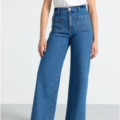 Nydelig vid jeans fra Lindex