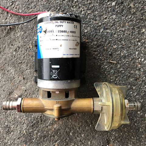 Jabsco water pump