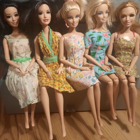 Vintage Barbie kjoler