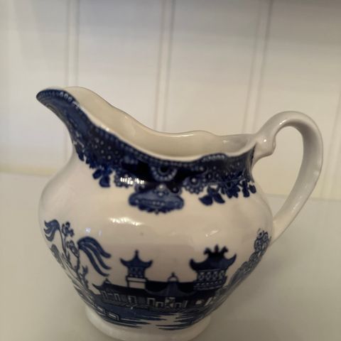 1 stk fløtemugge  burleigh ware