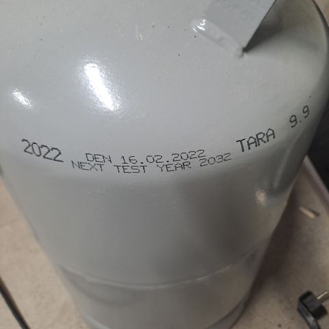 Gass flasker 11 kilo