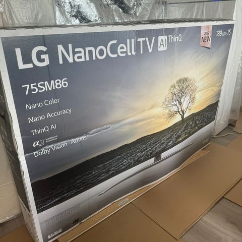 LG 75" SM8610 NanoCell TV 75SM8610