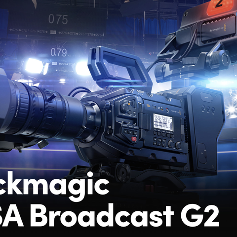 Ønskes kjøpt! Blackmagic URSA Broadcast G2