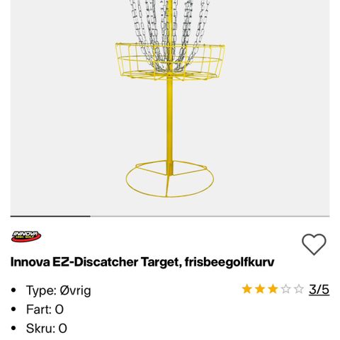Innova EZ-Discatcher Target, frisbeegolfkurv