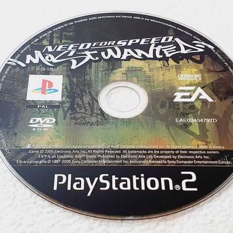 Need for Speed : Most Wanted - Playstation 2 (PS2)