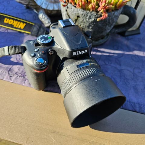 Nikon D5100 med 3 objektiver