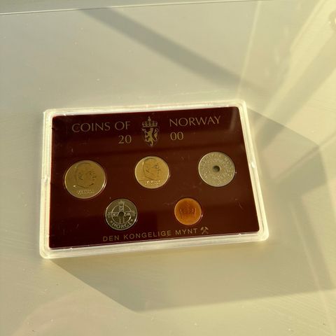Coins of Norway 2000 (Den kongelige mynt)