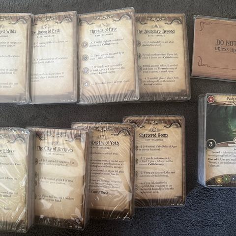 Arkham Horror Card Game Campaign Expansions