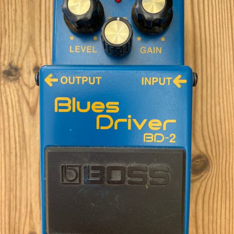 Reservert: Gitarpedal: Boss Blues Driver BD2