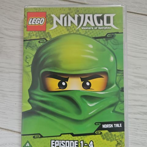 Lego ninjago (gamle dvd plater i god tilstand)